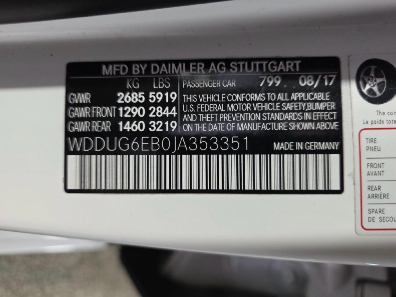 Mercedes-Benz S-Class S 450 Sedan 2018