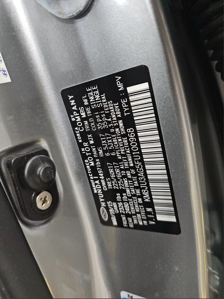 Hyundai Tucson FWD 4dr SE 2015