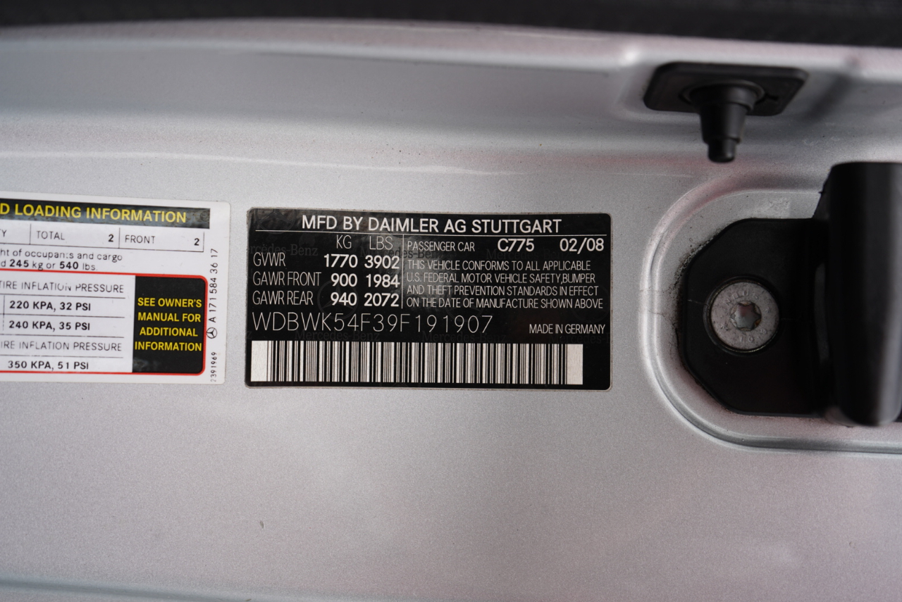 Mercedes-Benz SLK-Class 2dr Roadster 3.0L 2009