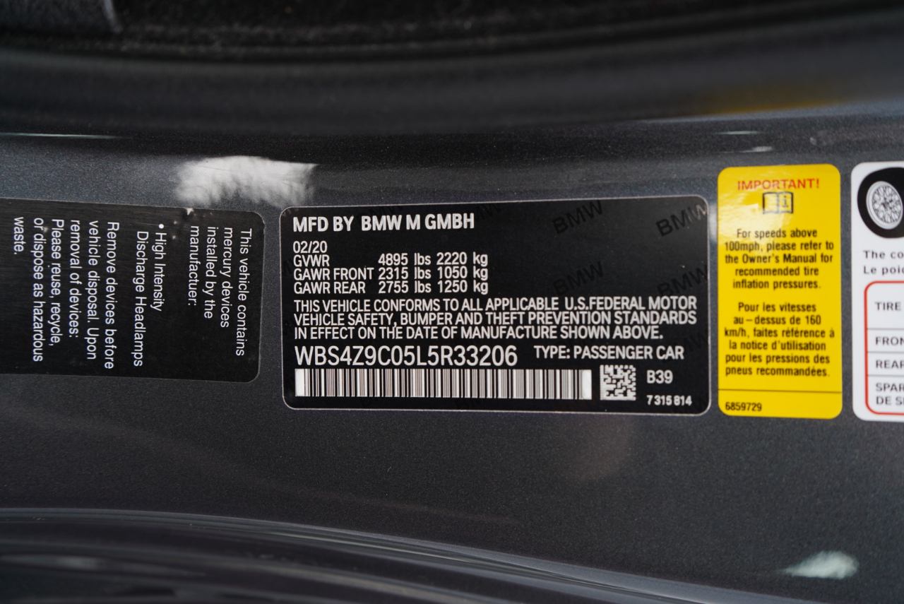 BMW M4 Convertible 2020