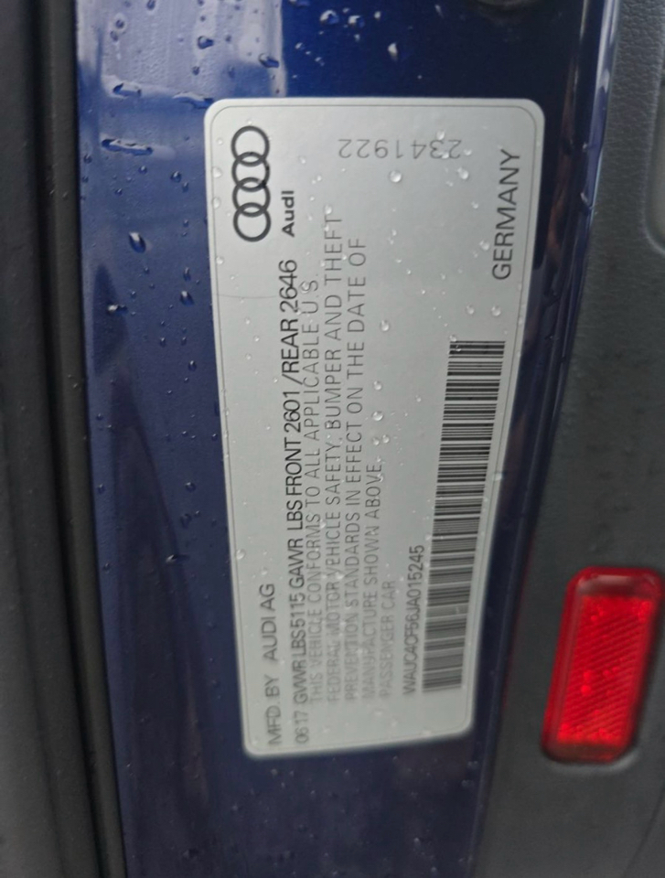 Audi S5 Sportback 3.0 TFSI Prestige 2018