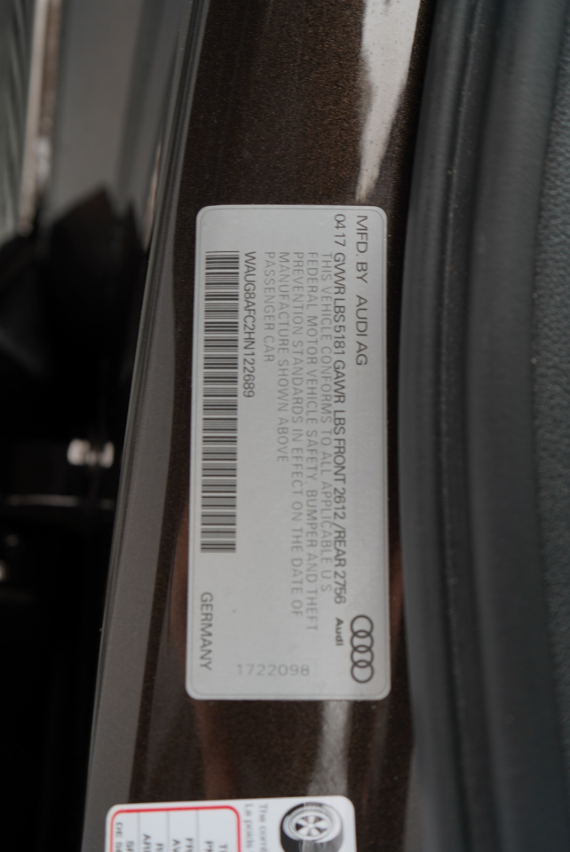 Audi A6 2.0 TFSI Premium Plus quattro AWD 2017