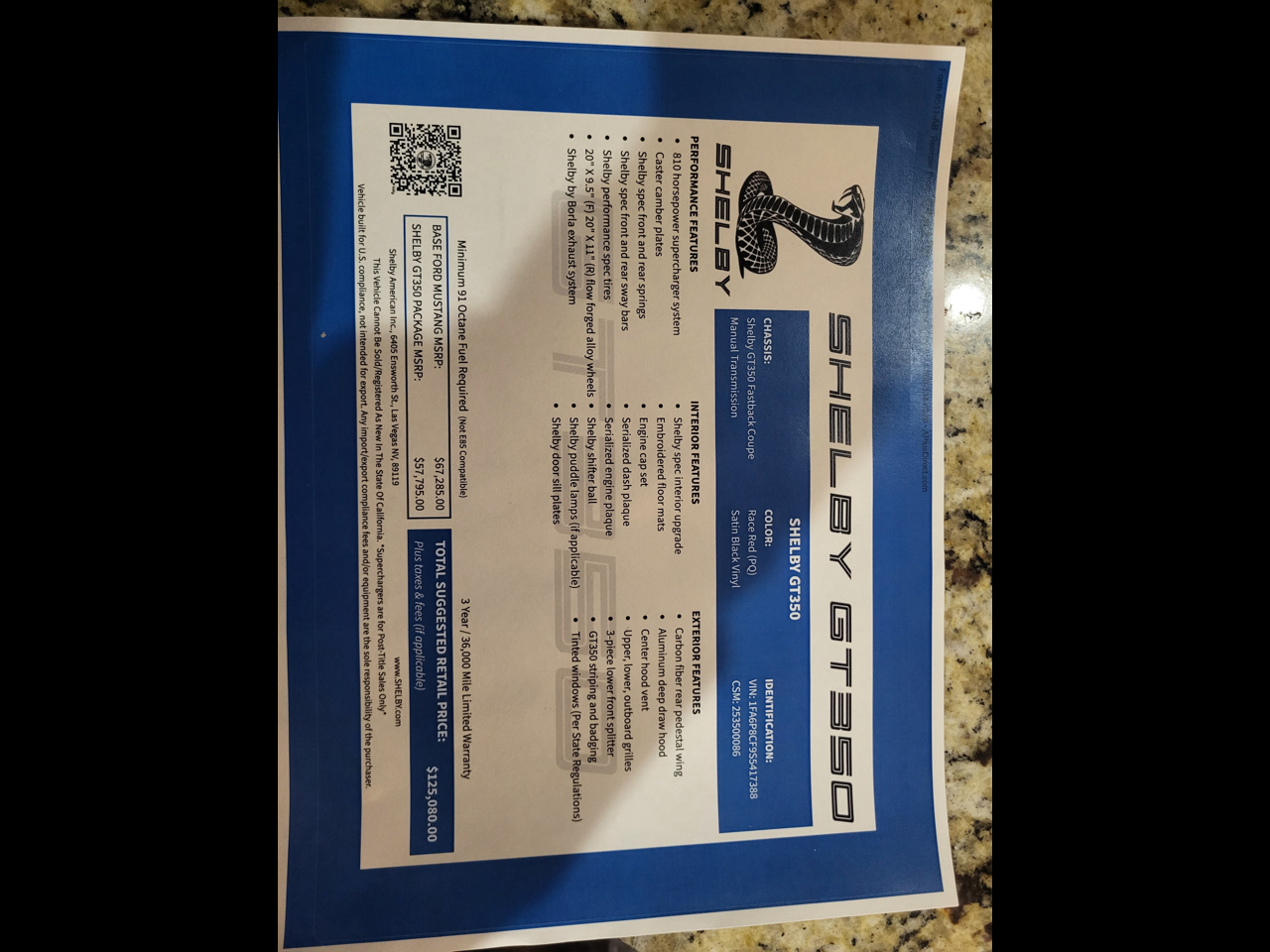 Ford Mustang GT Fastback 2025