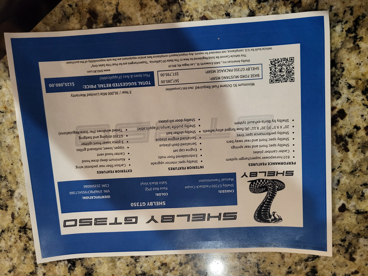 Ford Mustang GT Fastback 2025