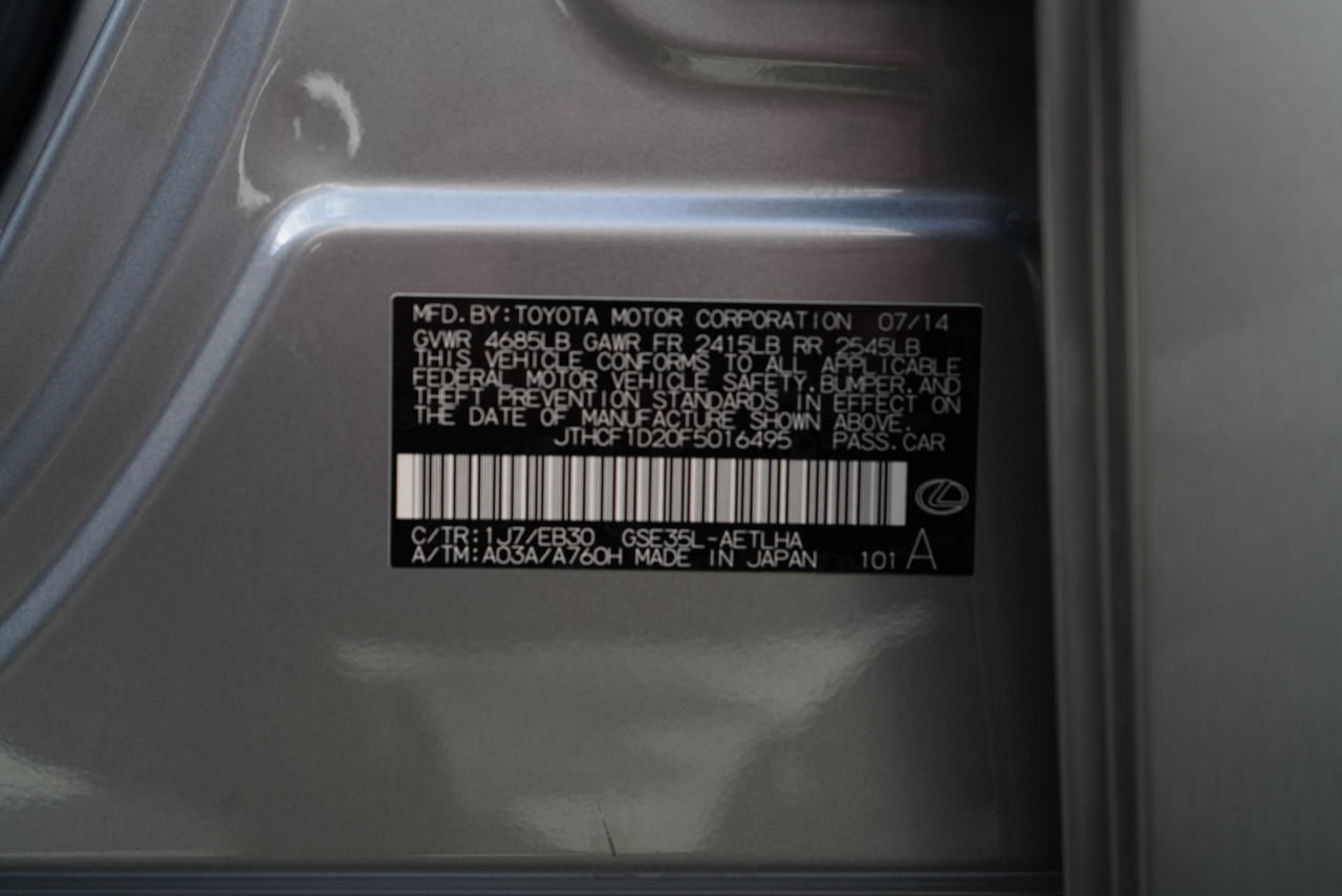 Lexus IS 250 4dr Sport Sdn AWD 2015