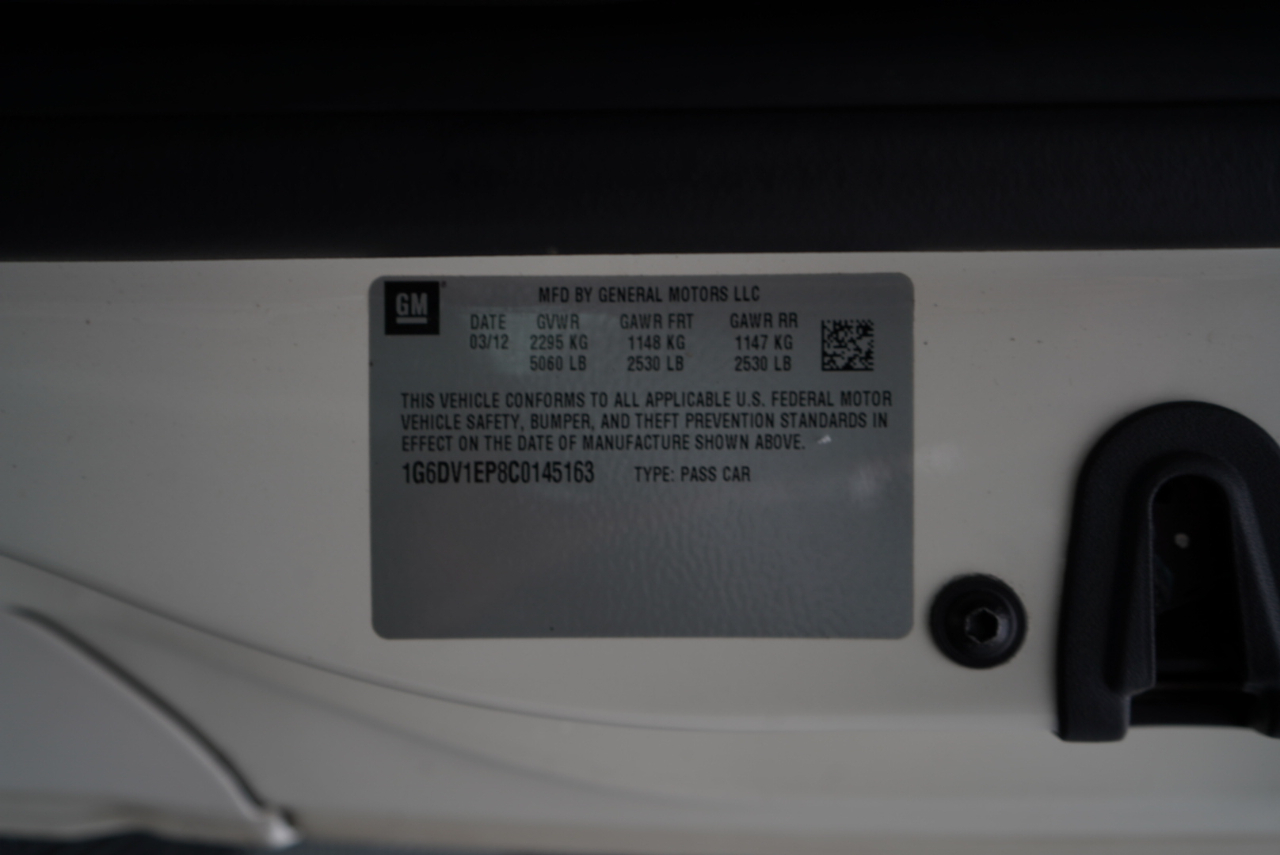 Cadillac CTS-V Coupe 2dr Cpe 2012