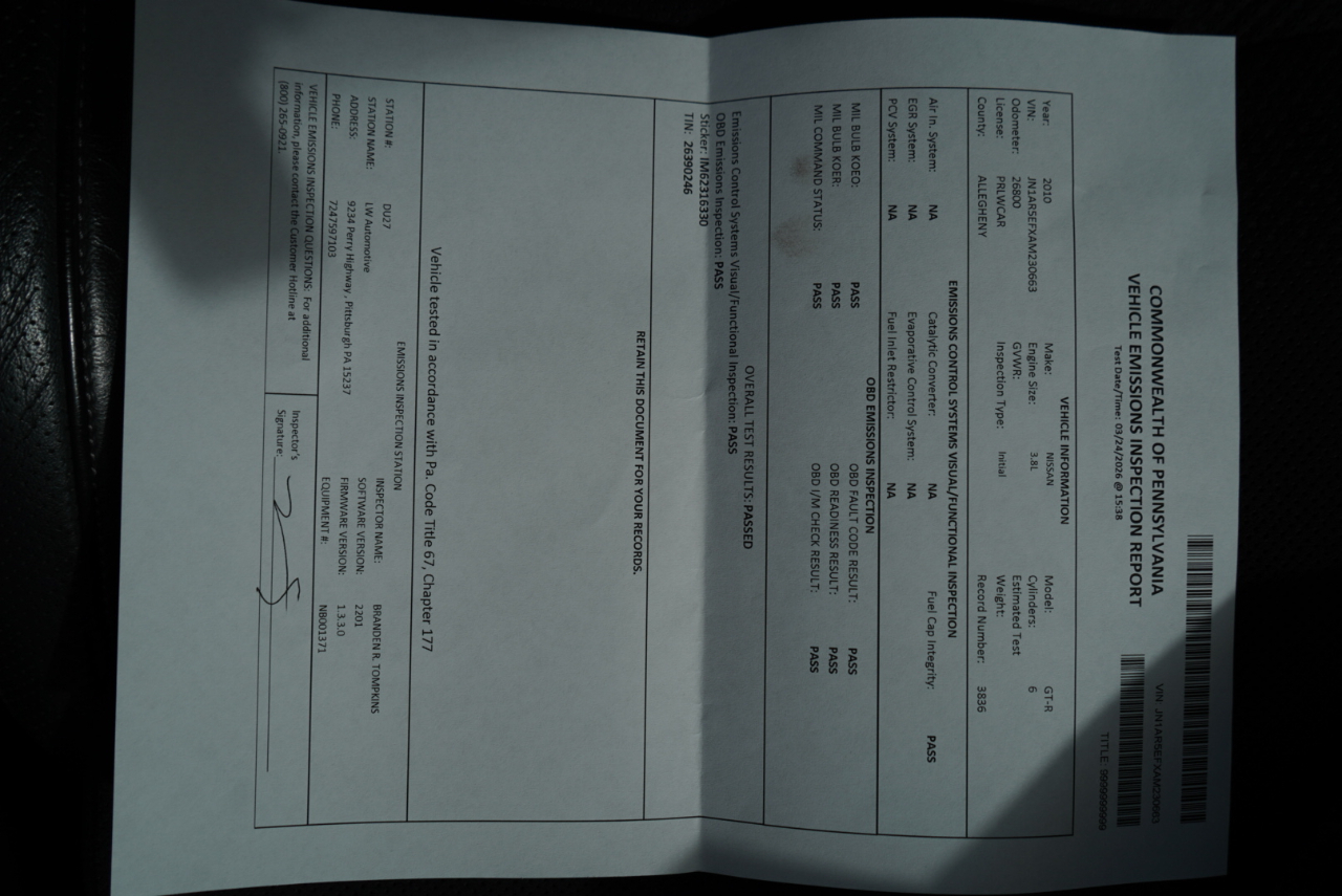 Nissan GT-R 2dr Cpe Premium 2010