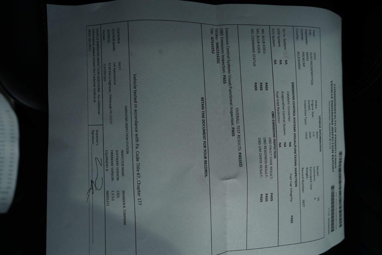BMW X6 xDrive40i Sports Activity Coupe 2023