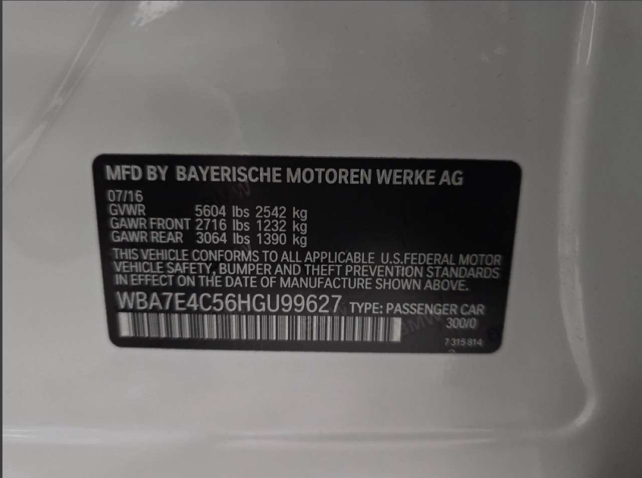 BMW 7 Series 740i xDrive Sedan 2017