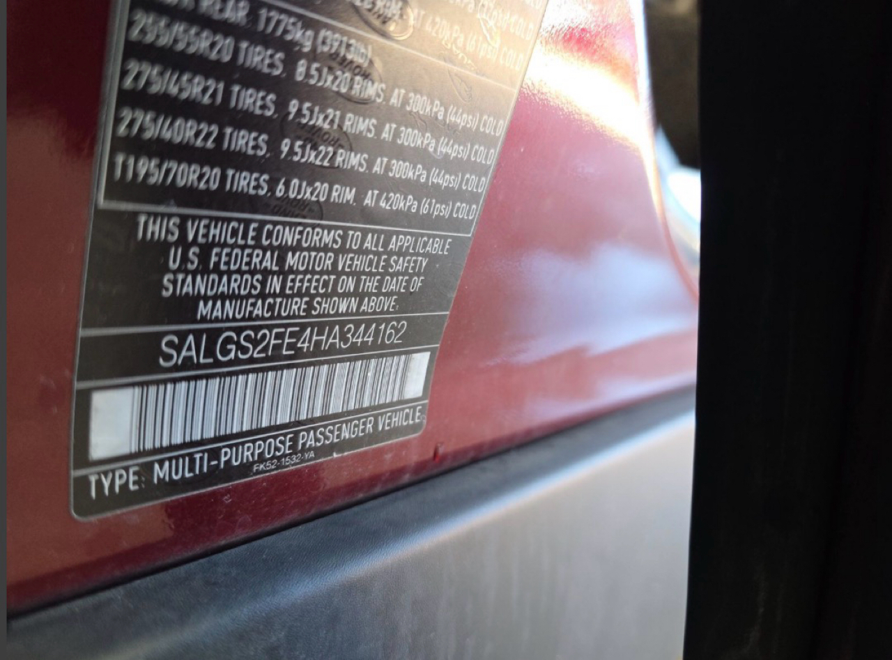 Land Rover Range Rover V8 Supercharged SWB 2017