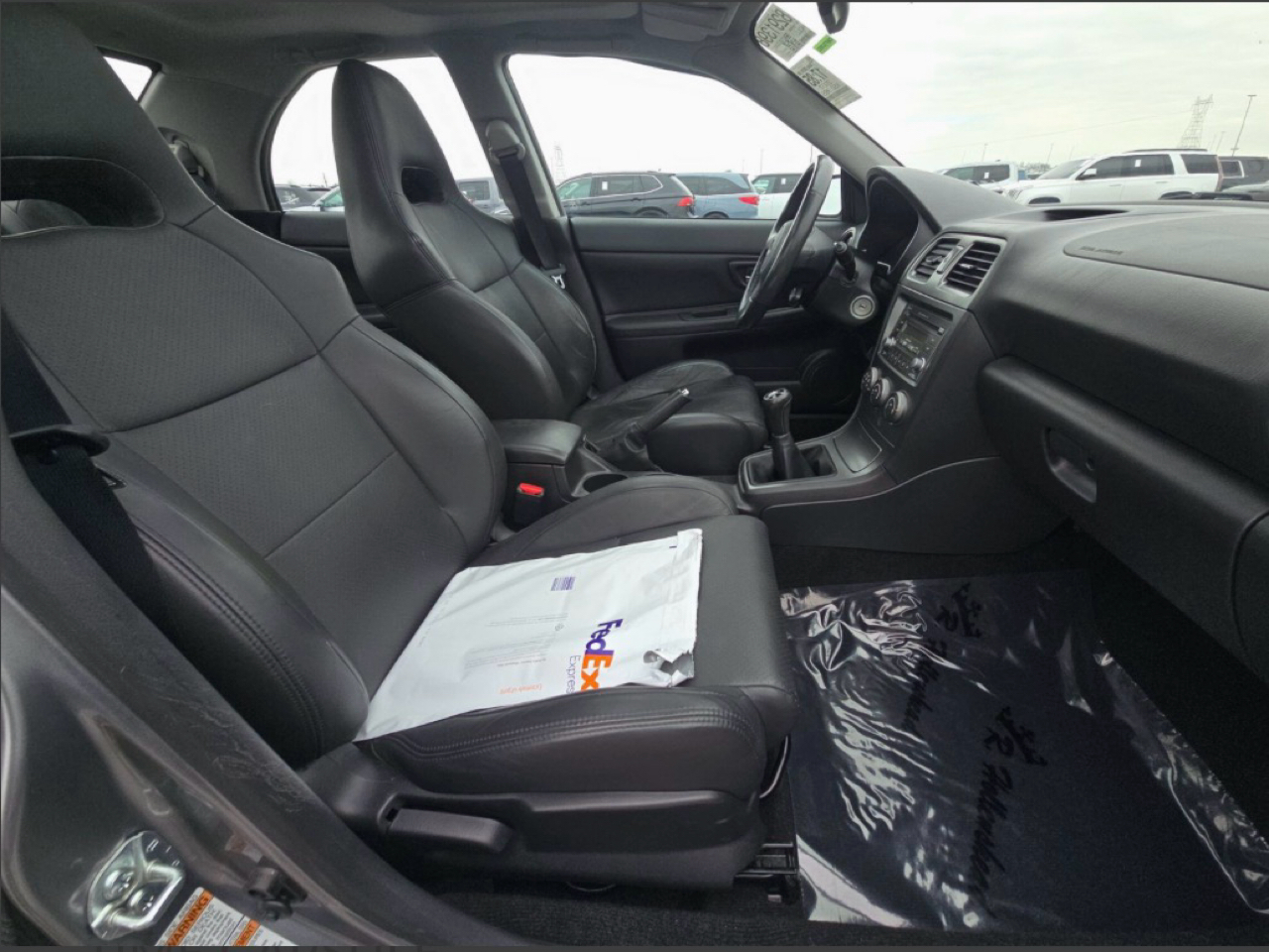 Subaru Impreza Sedan 4dr H4 Turbo MT WRX Ltd Black Int 2007