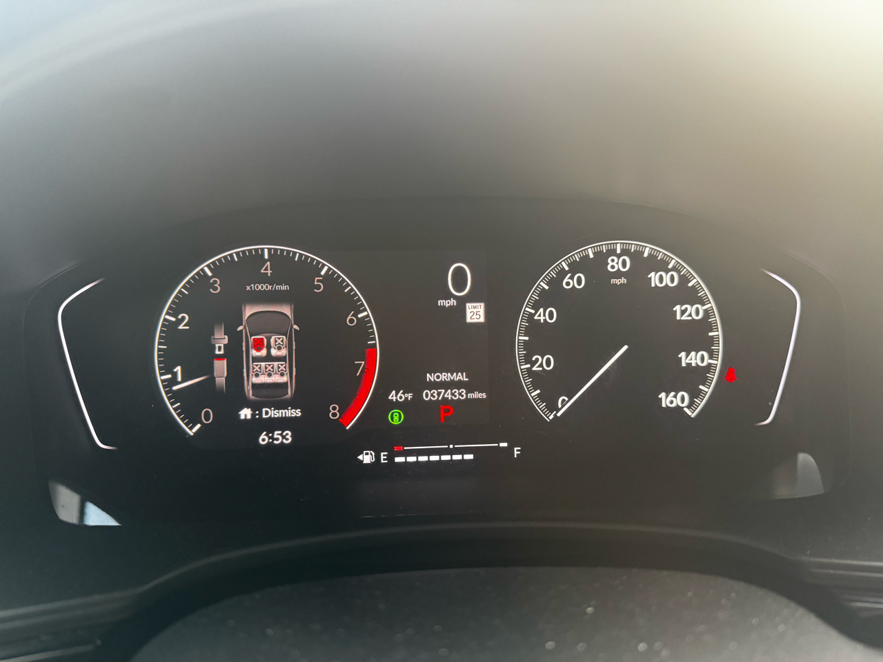 Honda Civic Sedan Sport CVT 2025