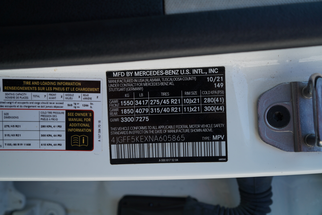 Mercedes-Benz GLS GLS 450 4MATIC SUV 2022