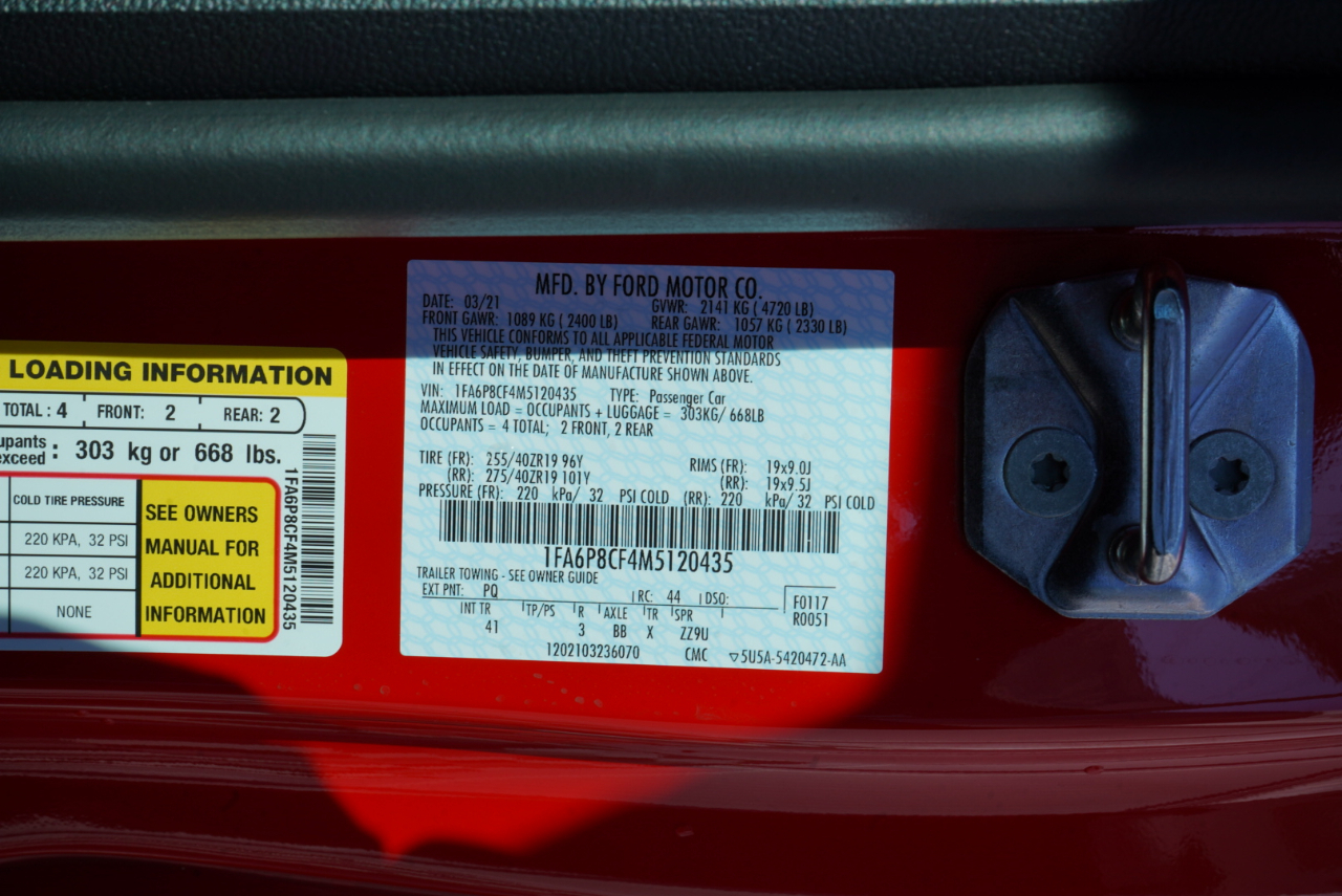 Ford Mustang GT Fastback 2021