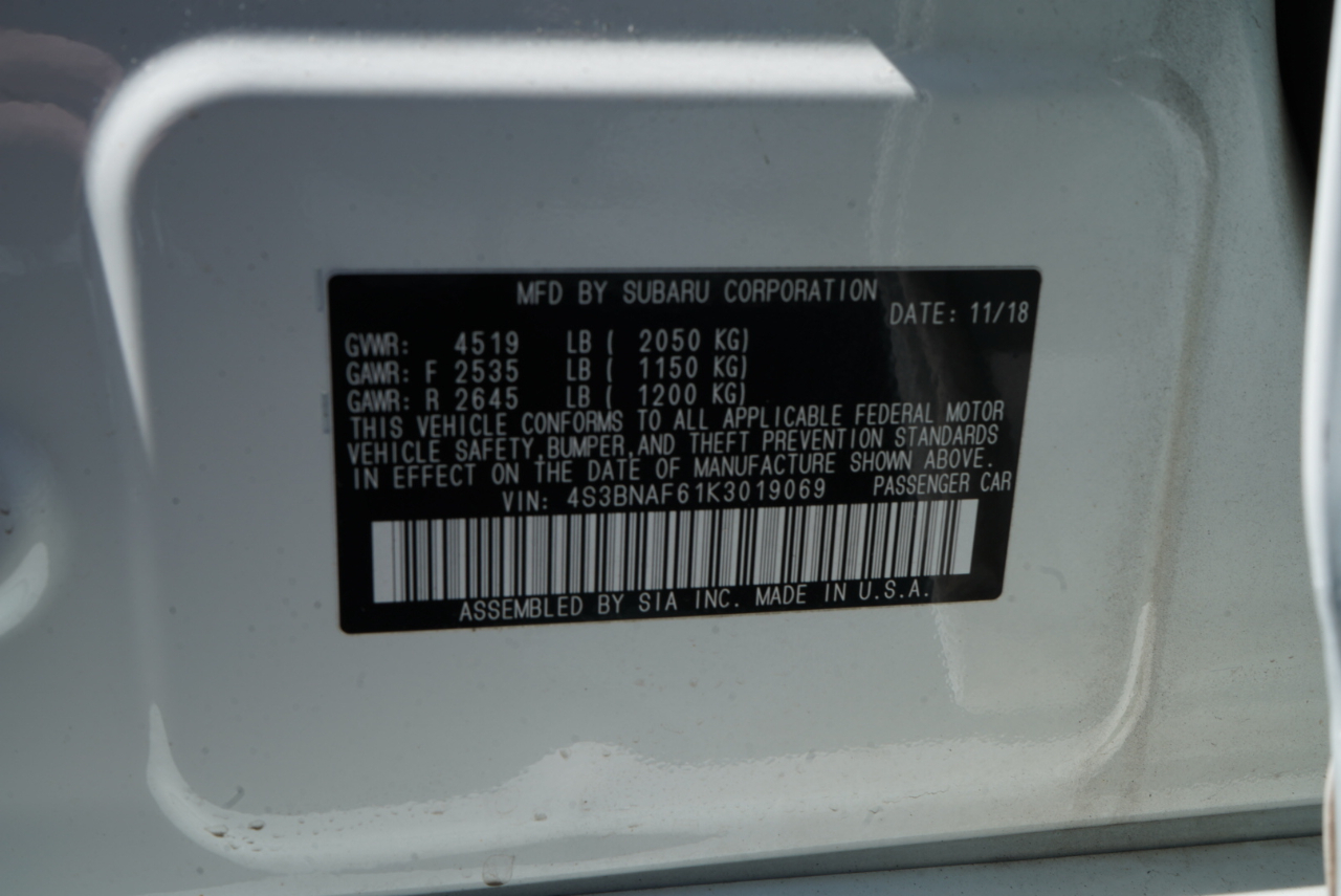 Subaru Legacy 2.5i Premium 2019