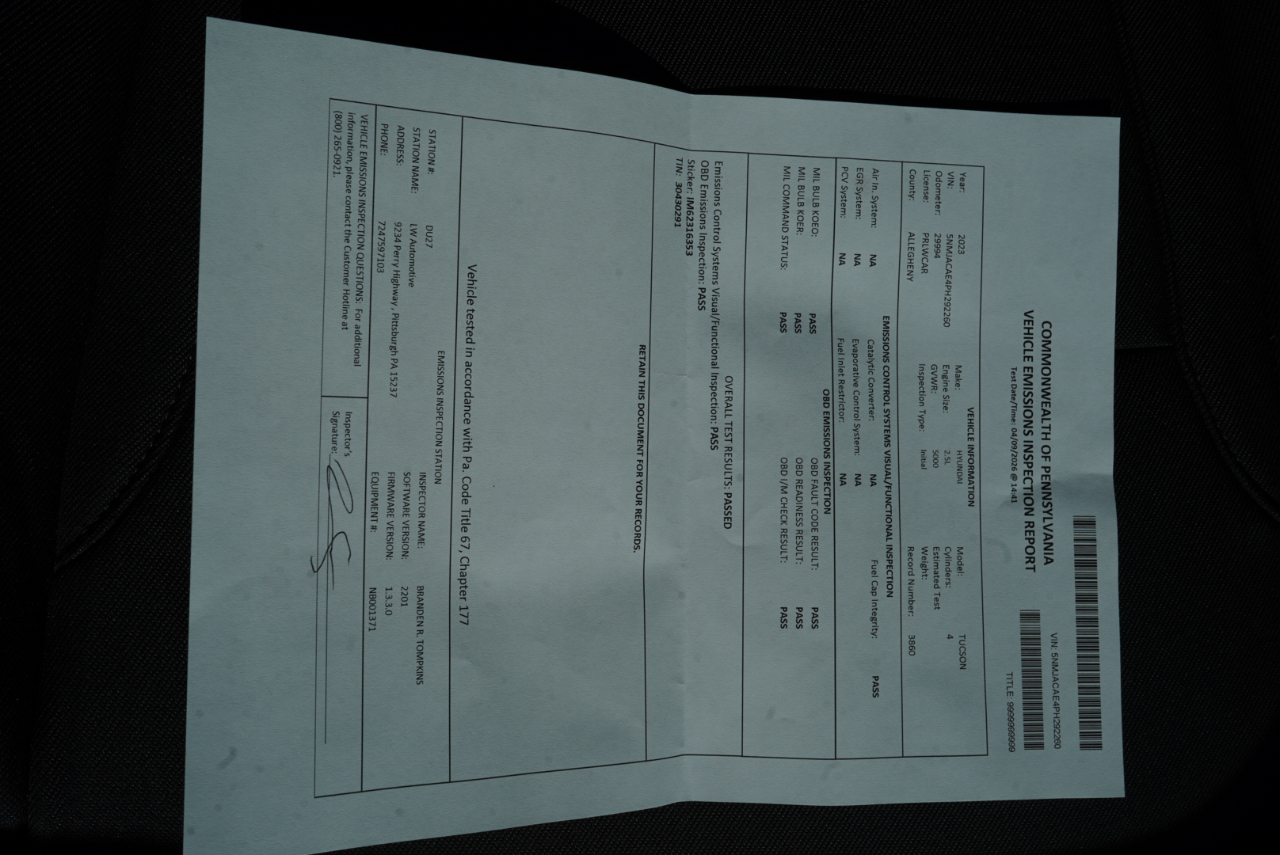 Hyundai Tucson SE AWD 2023