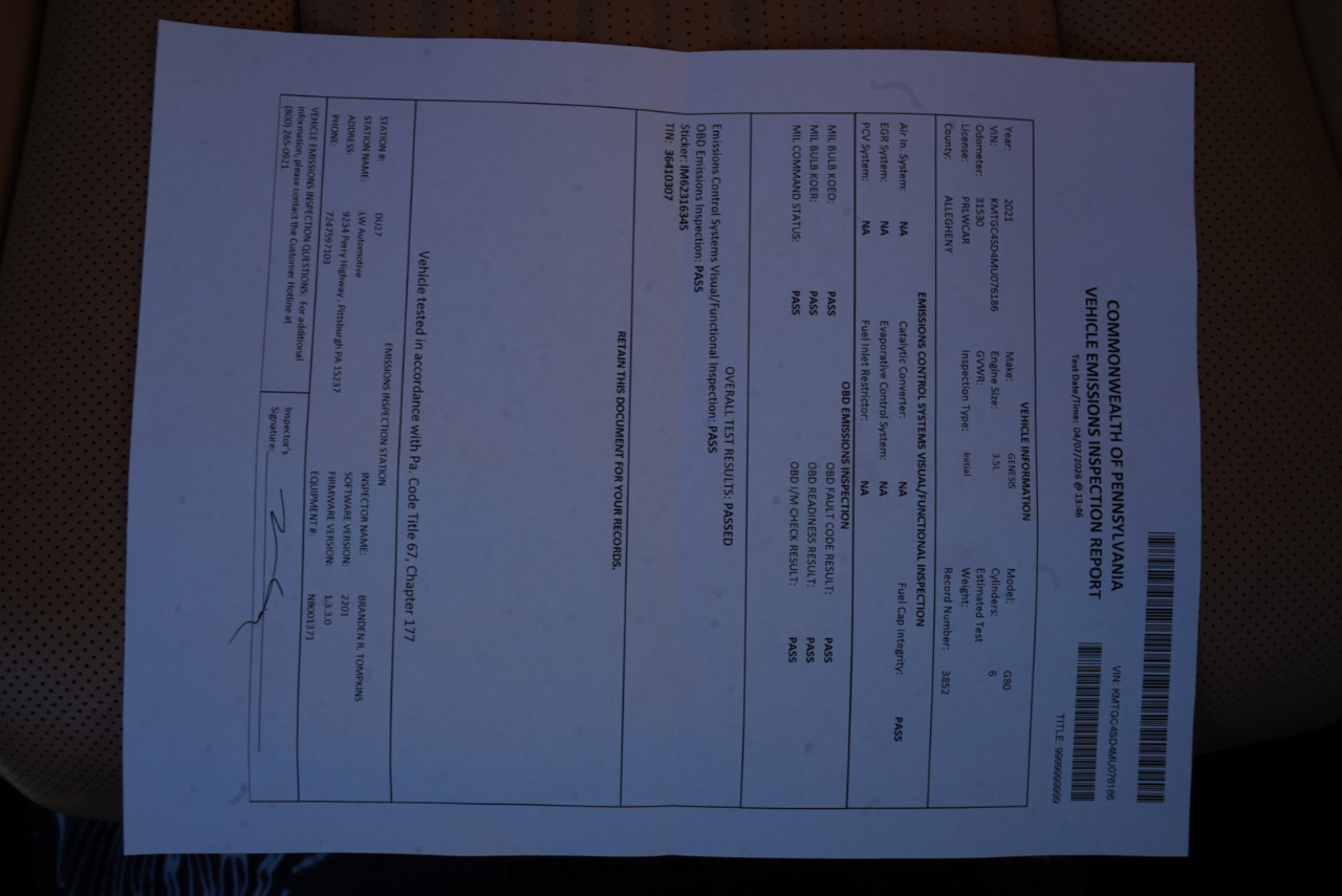 Genesis G80 3.5T AWD 2021