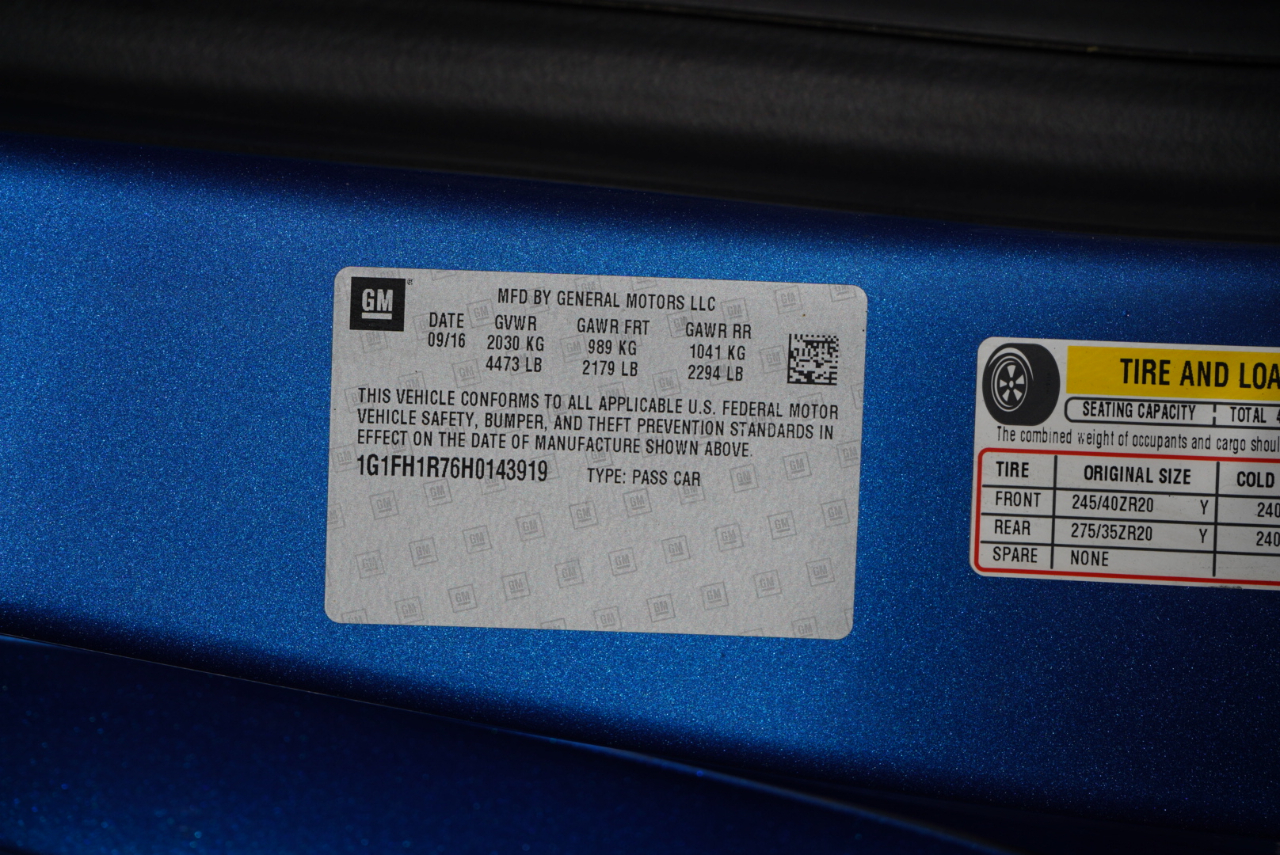 Chevrolet Camaro 2dr Cpe 2SS 2017