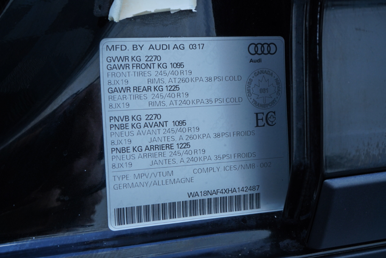 Audi allroad 2.0 TFSI Premium Plus 2017