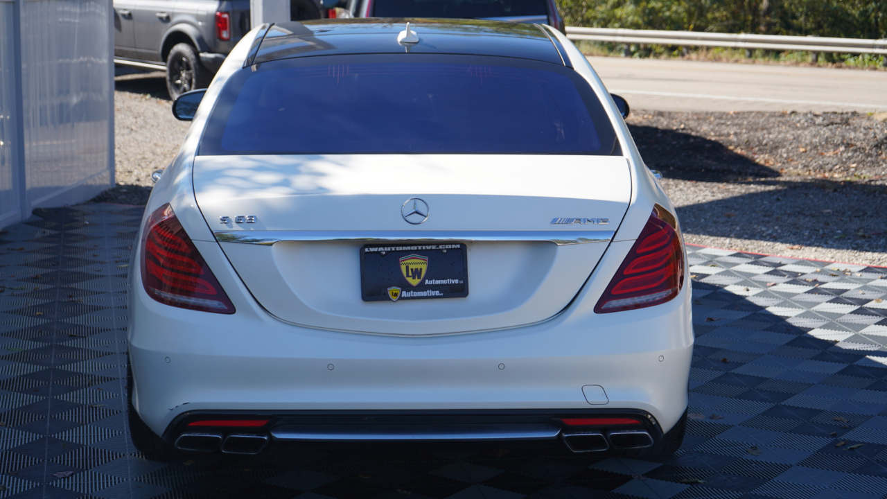 Mercedes-Benz S-Class 4dr Sdn S 63 AMG 4MATIC 2015