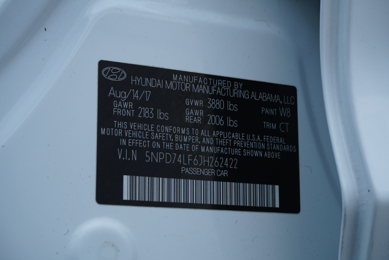 Hyundai Elantra  2018