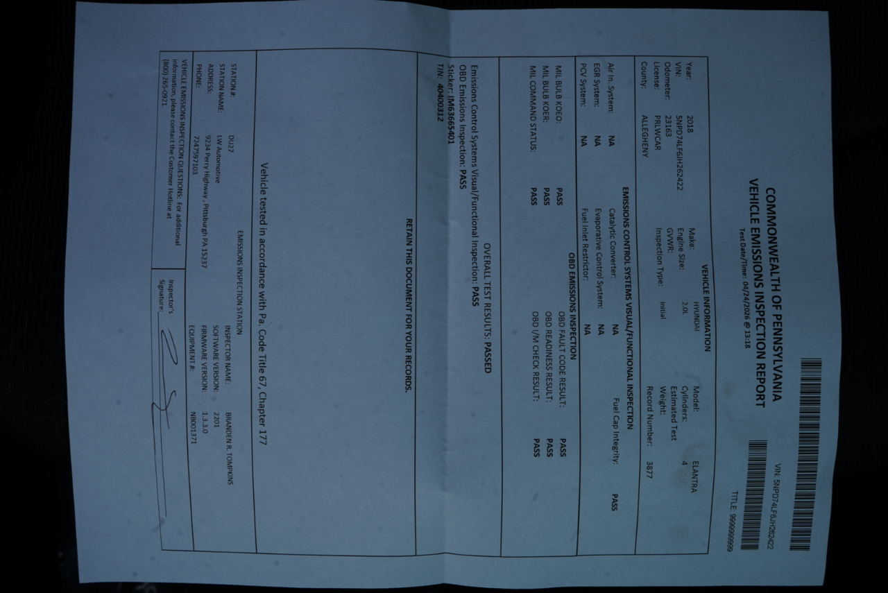 Hyundai Elantra  2018