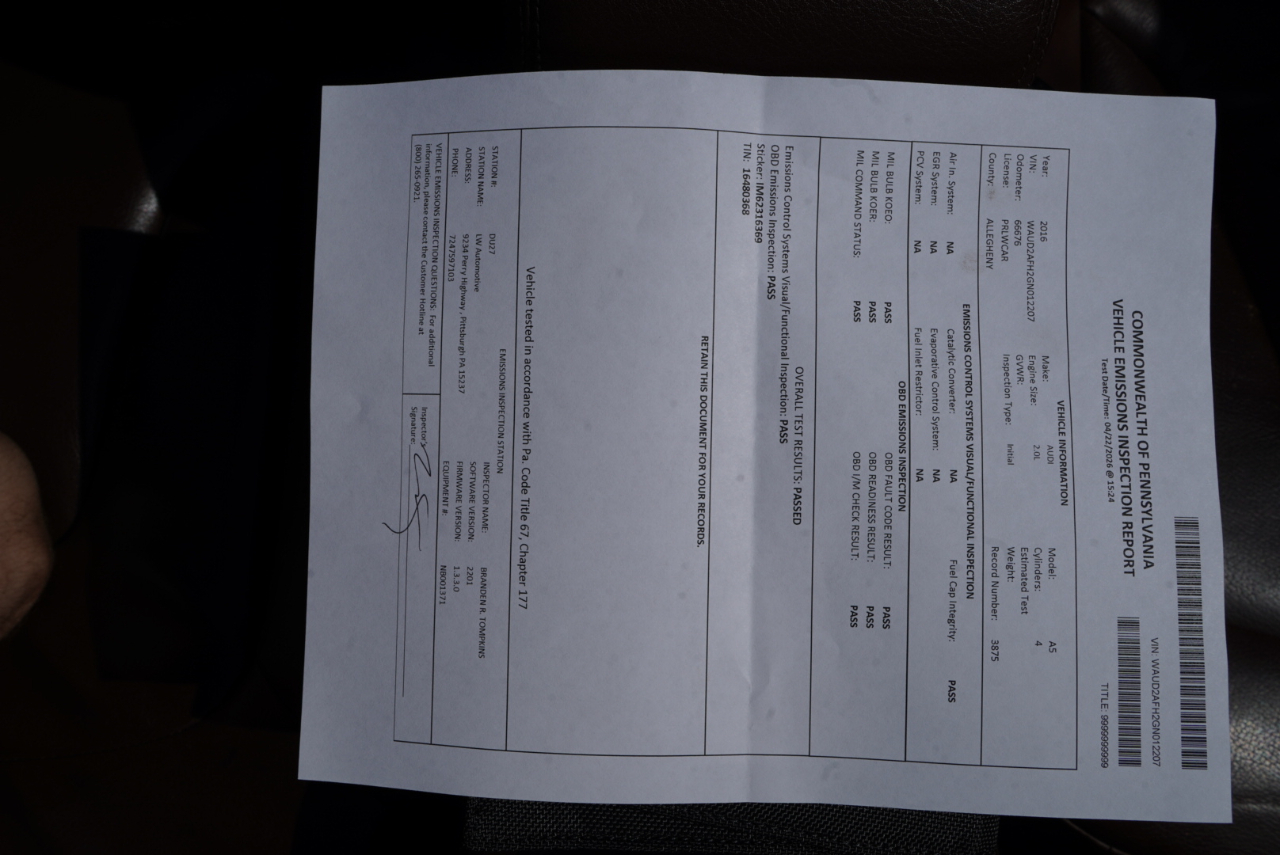 Audi A5 2dr Cabriolet Auto Premium 2016