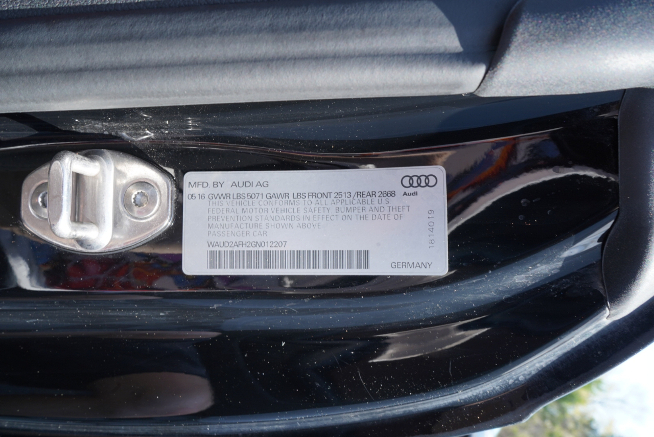 Audi A5 2dr Cabriolet Auto Premium 2016