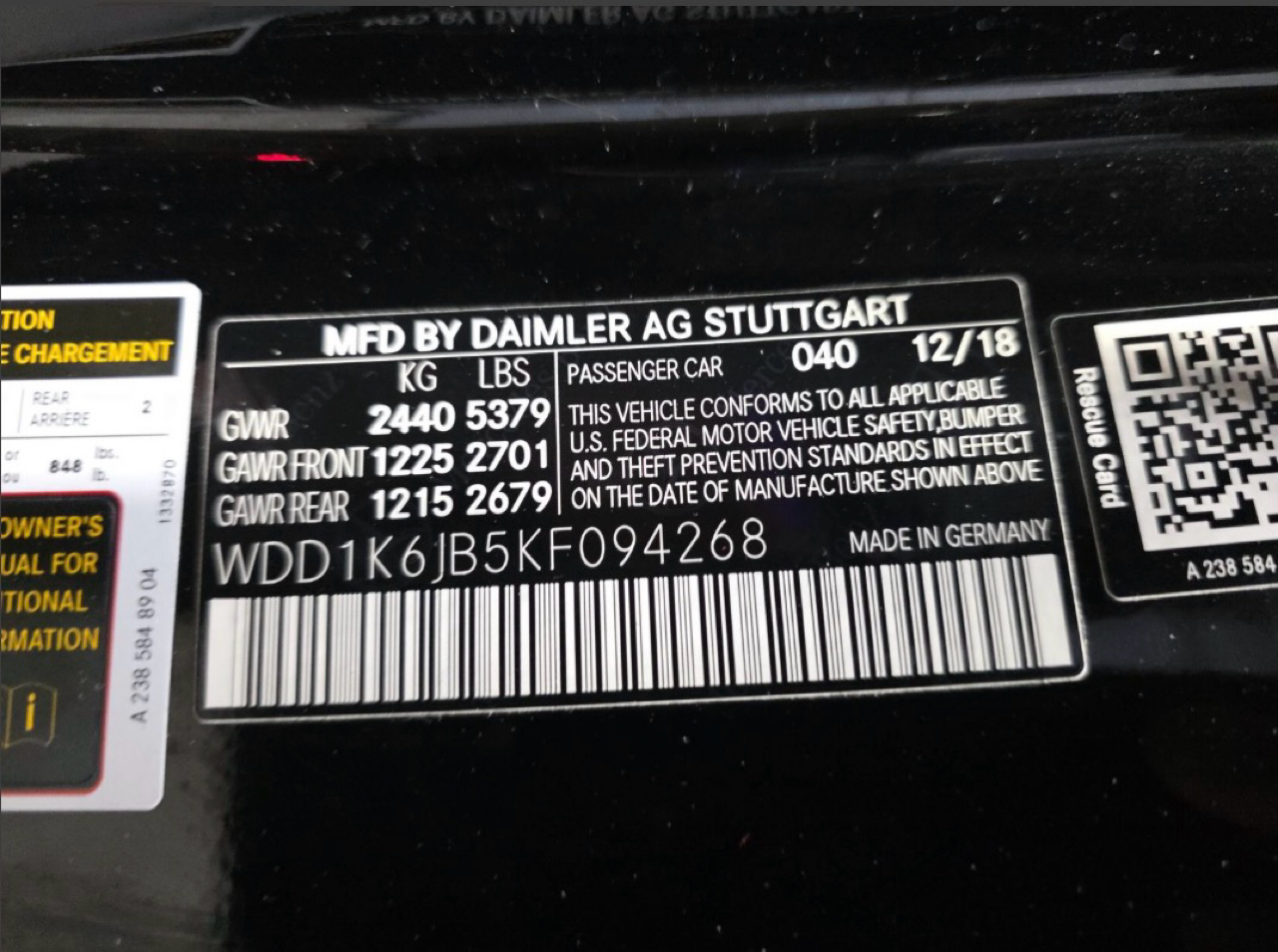 Mercedes-Benz E-Class E 450 4MATIC Cabriolet 2019