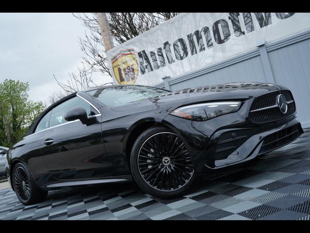 Black 2024 Mercedes-Benz CLE 450 4MATIC Convertible All-Wheel Drive Automatic