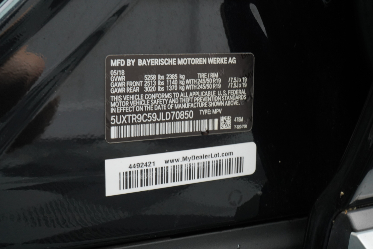 BMW X3 xDrive30i Sports Activity Vehicle 2018