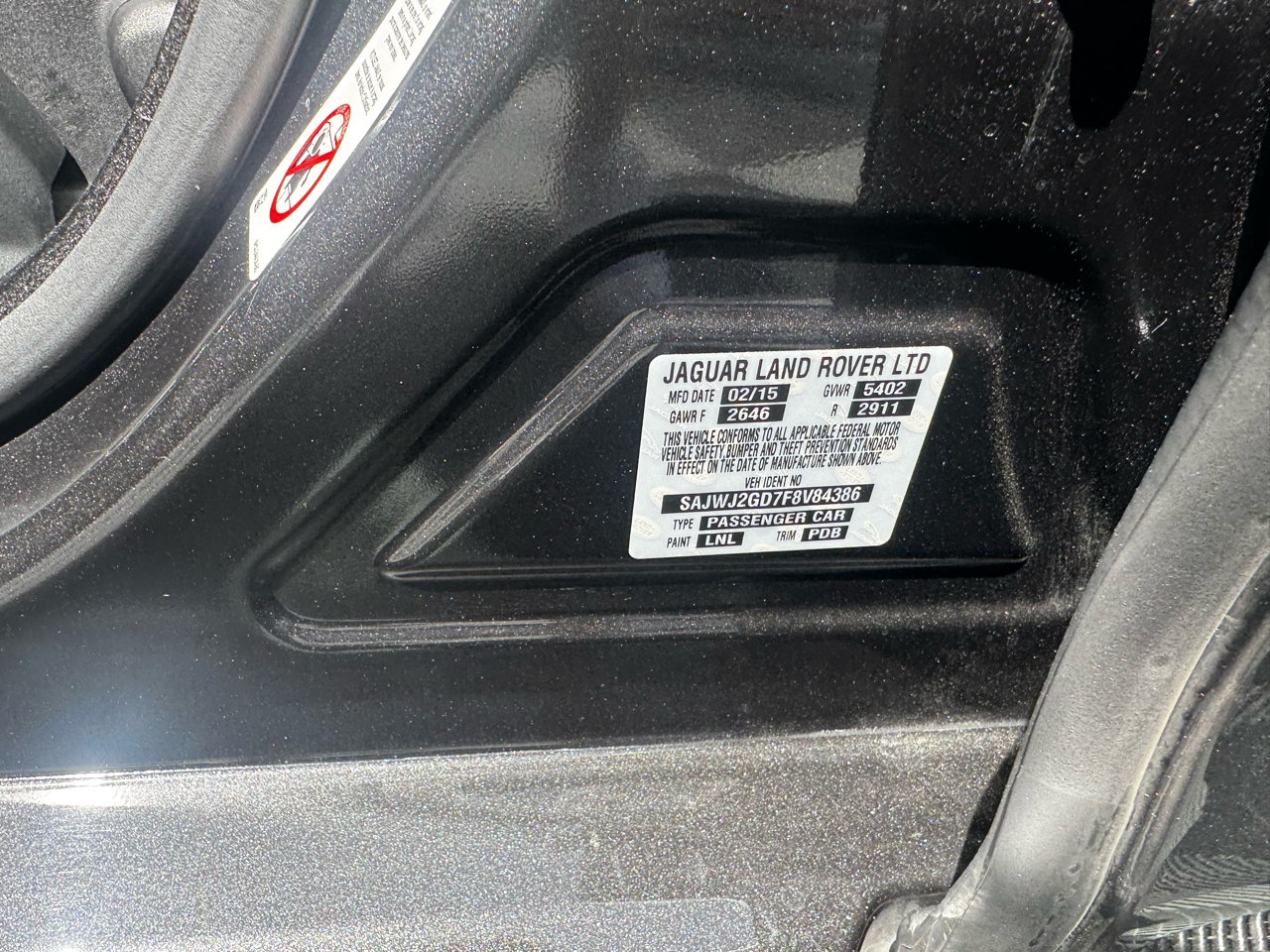 Jaguar XJ 4dr Sdn XJL Portfolio AWD 2015