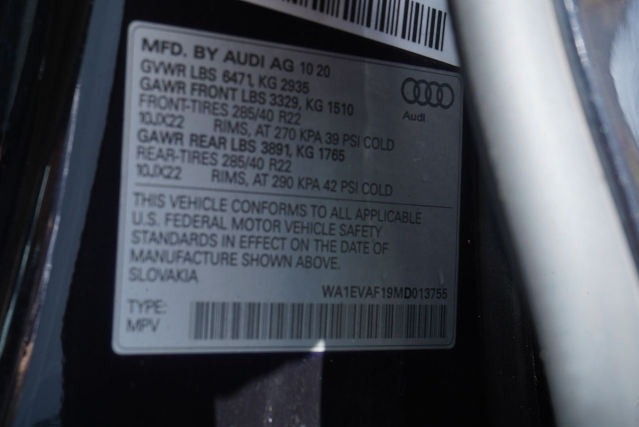 Audi Q8 Premium Plus 55 TFSI quattro 2021