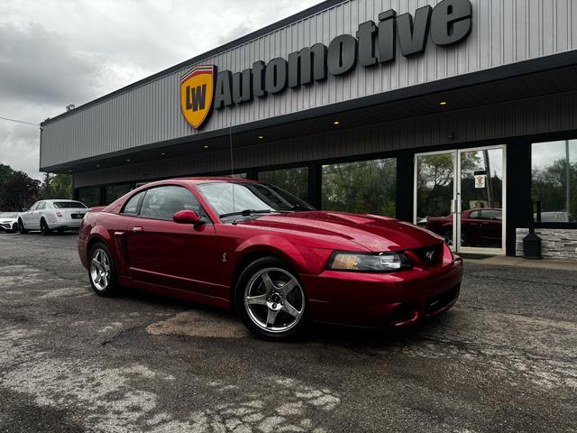Silver 2004 Ford Mustang SVT Cobra Coupe Coupe Rear-Wheel Drive Manual