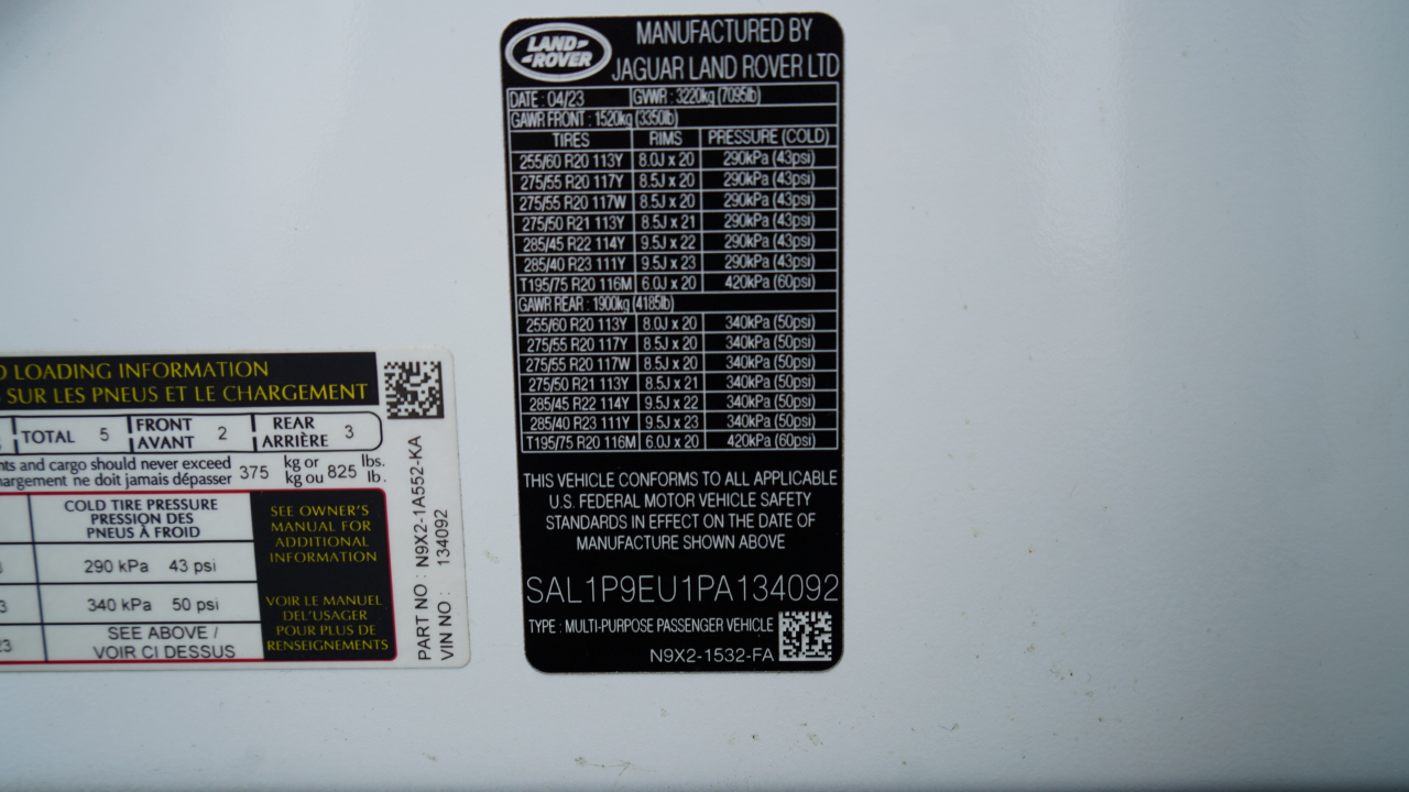 Land Rover Range Rover Sport P360 SE 2023