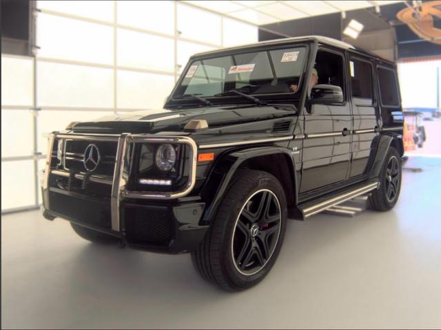 Black 2017 Mercedes-Benz G-Class AMG G 63 4MATIC SUV / Crossover All-Wheel Drive Automatic