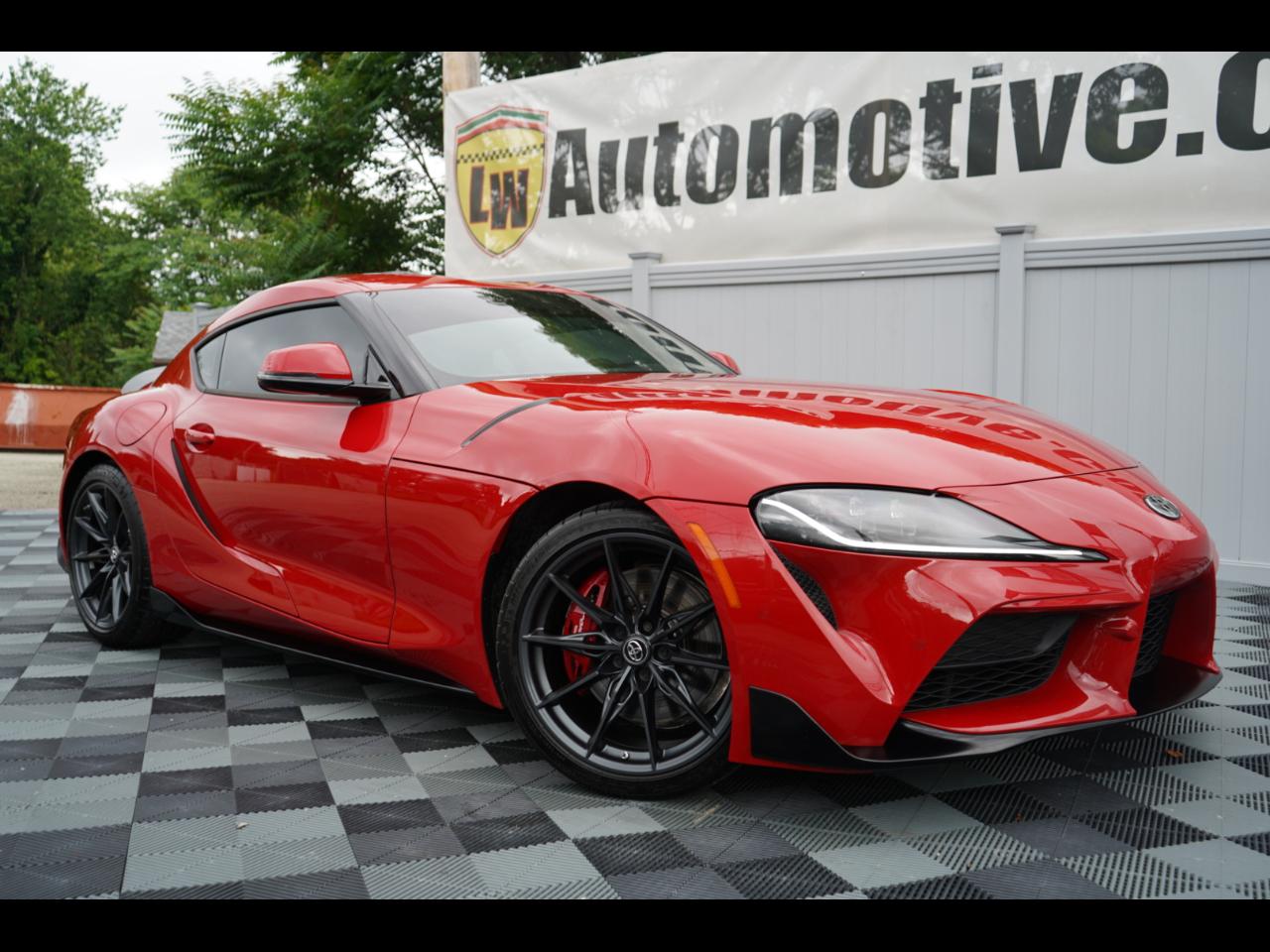 Red 2025 Toyota Supra Coupe Rear-Wheel Drive Manual