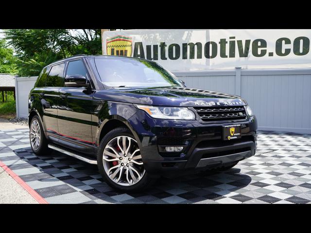 Black 2016 Land Rover Range Rover Sport SUV / Crossover All-Wheel Drive Automatic