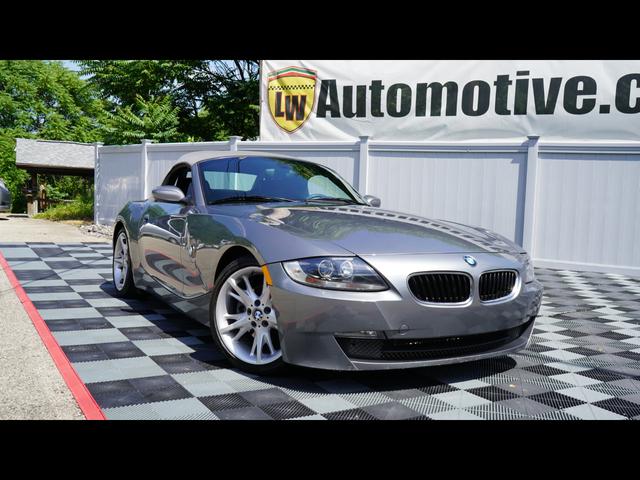 Gray 2008 BMW Z4 Convertible Rear-Wheel Drive Automatic