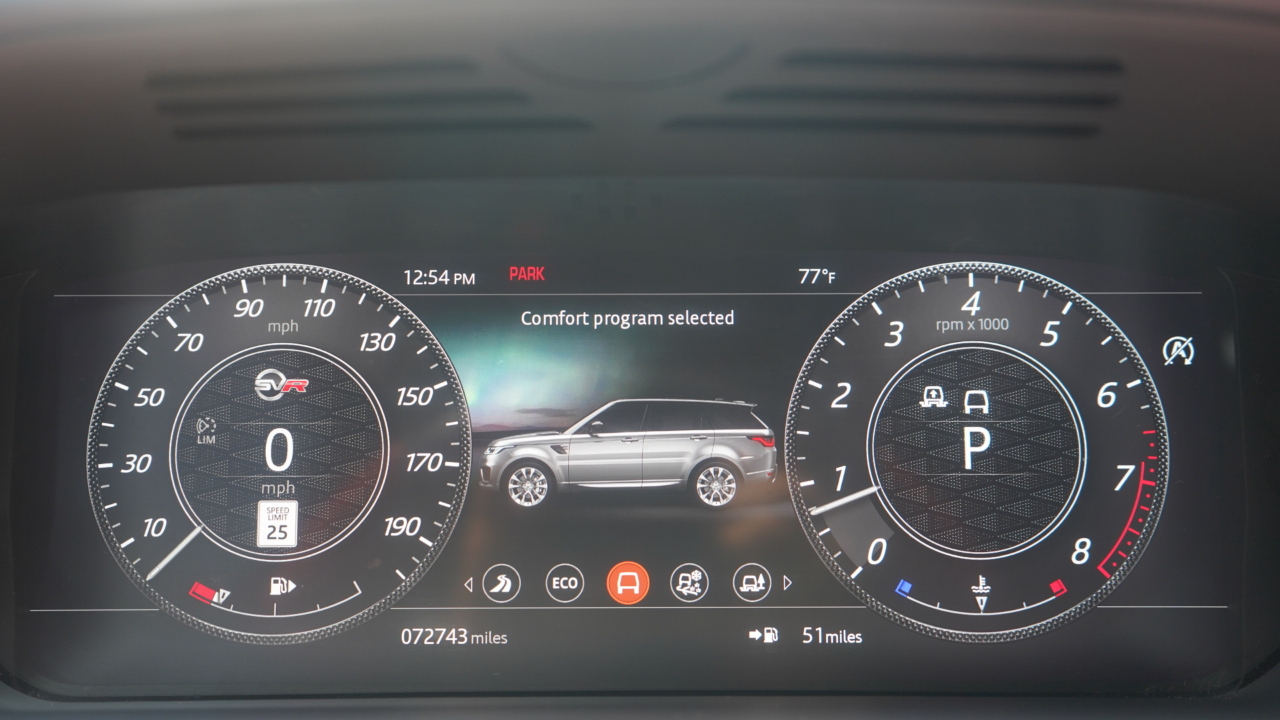 Land Rover Range Rover Sport V8 Supercharged SVR 2020