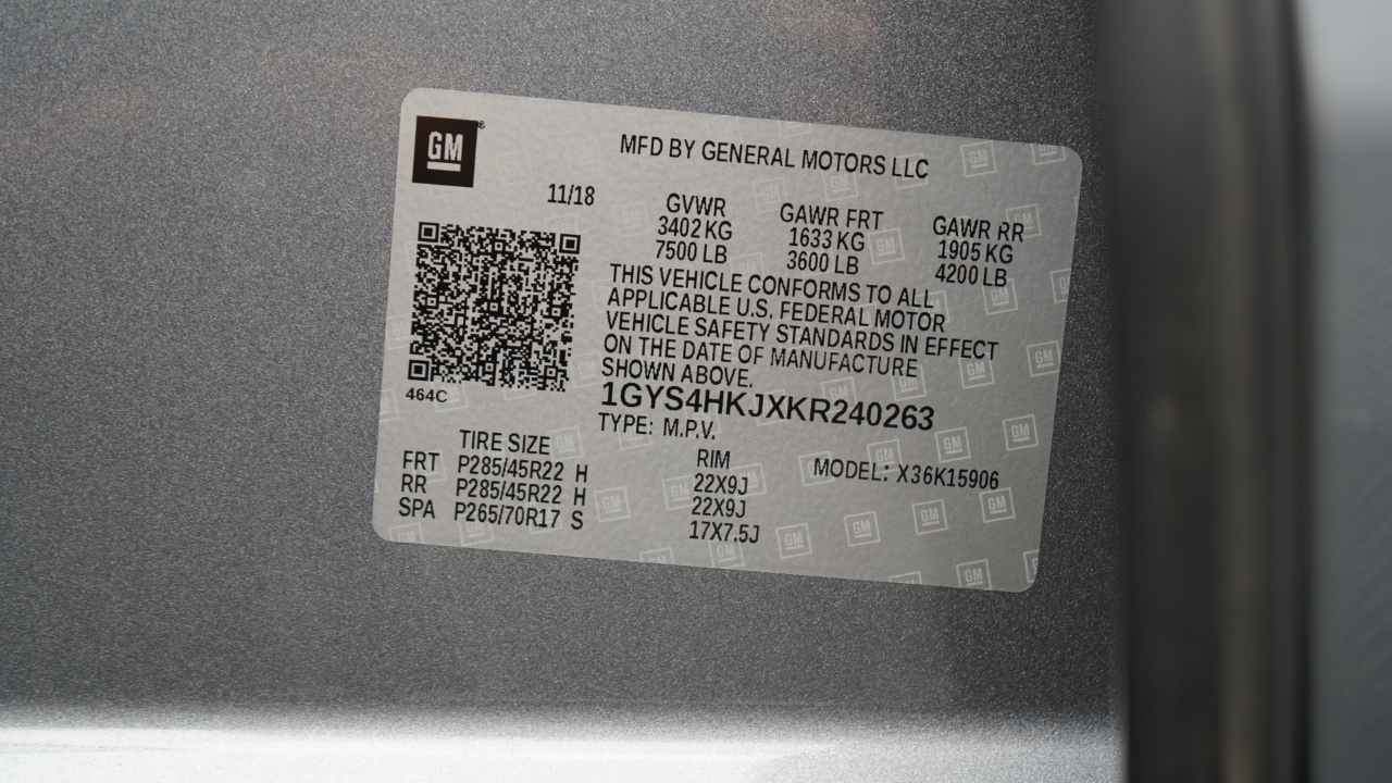 Cadillac Escalade ESV 4WD 4dr Luxury 2019