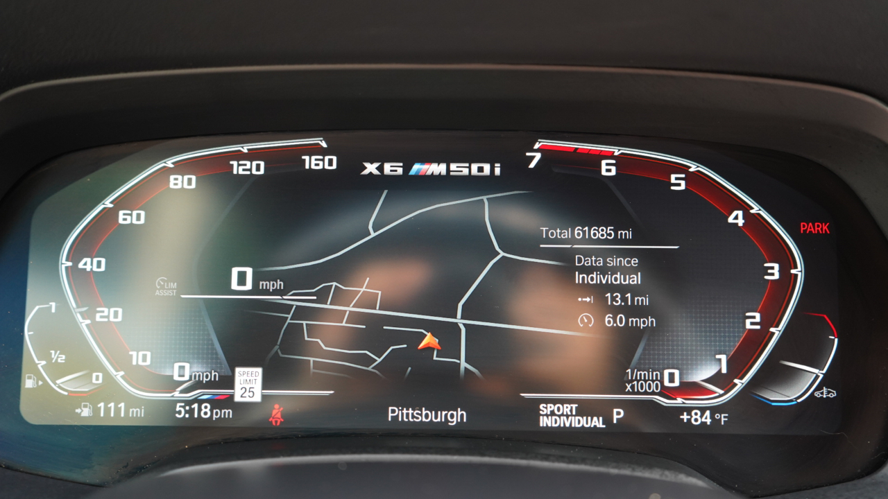 BMW X6 M50i Sports Activity Coupe 2021
