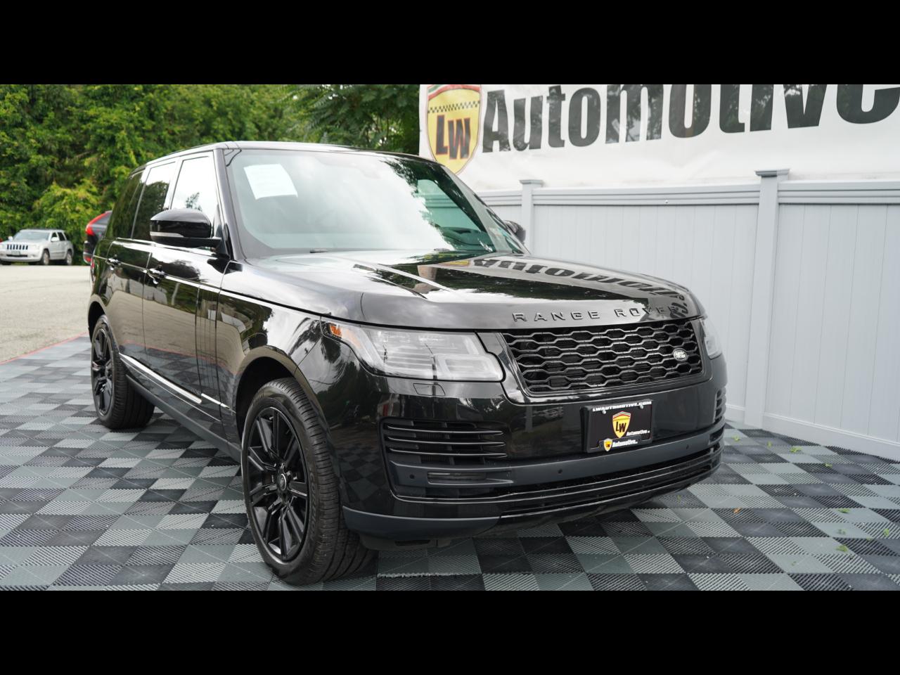 Black 2020 Land Rover Range Rover SUV / Crossover All-Wheel Drive Automatic