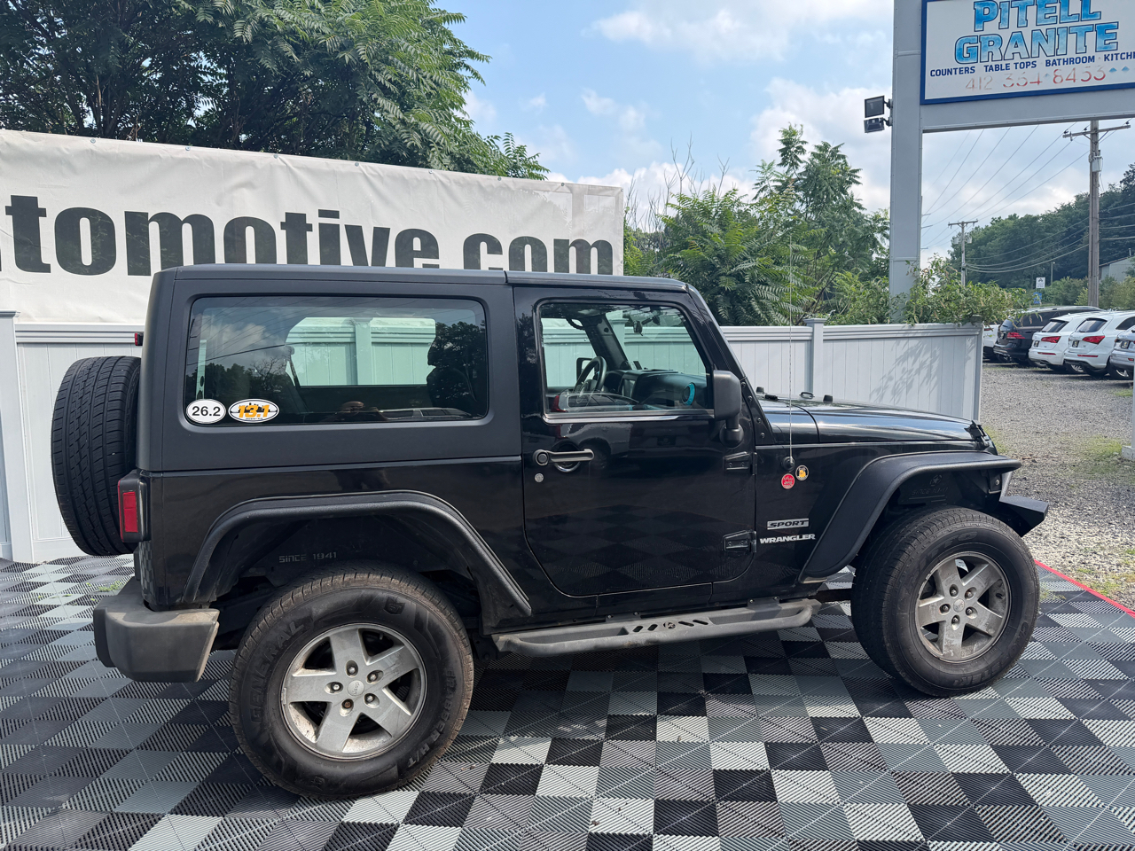 Jeep Wrangler 4WD 2dr Sport 2012
