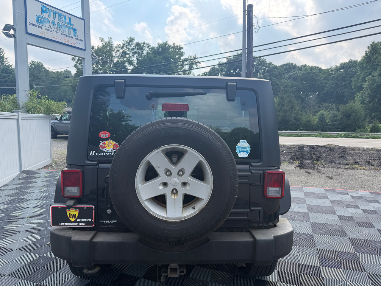 Jeep Wrangler 4WD 2dr Sport 2012