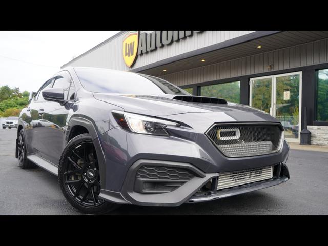 Gray 2022 Subaru WRX Sedan All-Wheel Drive Manual