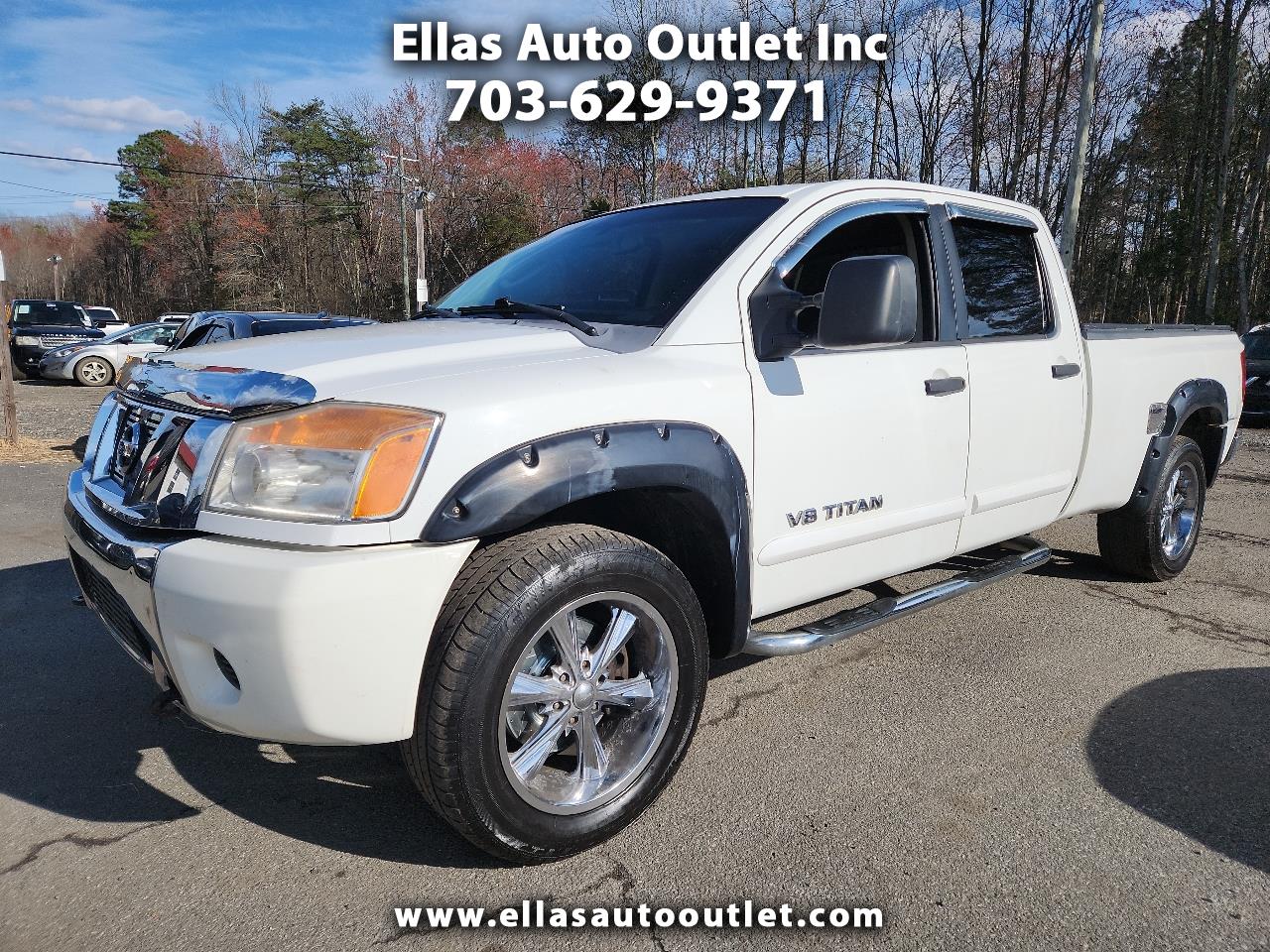 Used 2008 Nissan Titan 4WD Crew Cab LWB SE for Sale in Thornburg VA