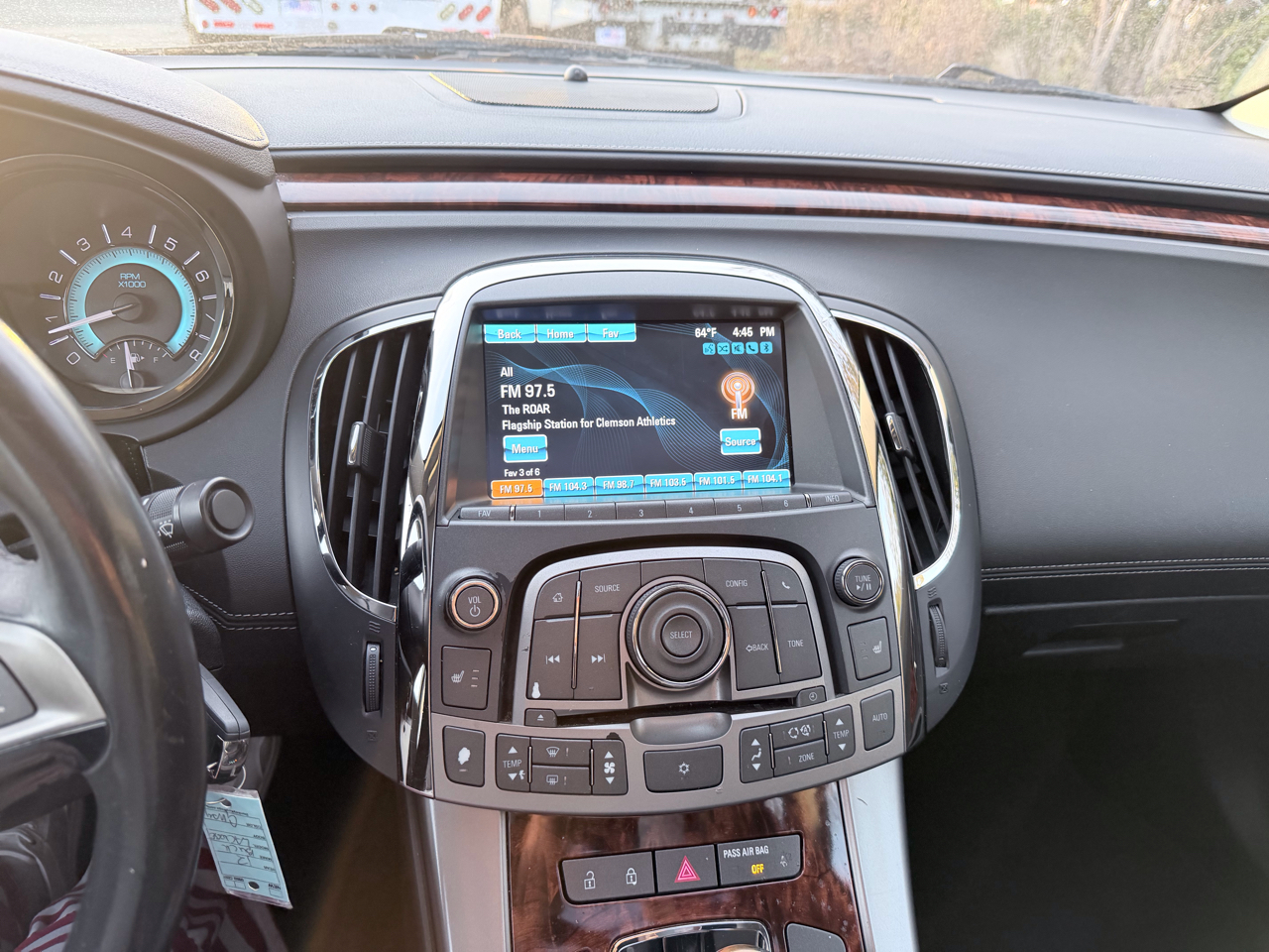 Buick LaCrosse Leather Package 2012