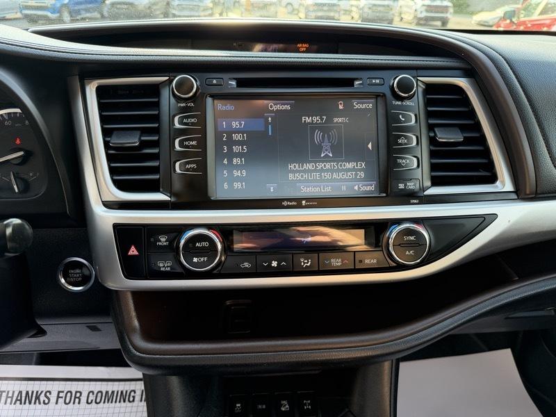 Toyota Highlander XLE AWD V6 2015