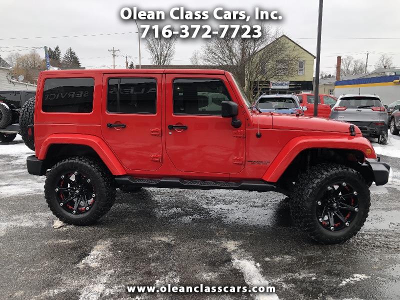 Used 2015 Jeep Wrangler Unlimited Sahara 4WD for Sale in Olean NY 14760